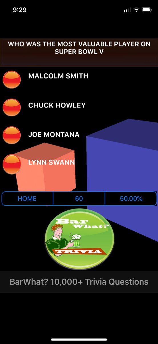 Super bowl trivia! itunes.apple.com/us/app/barwhat…