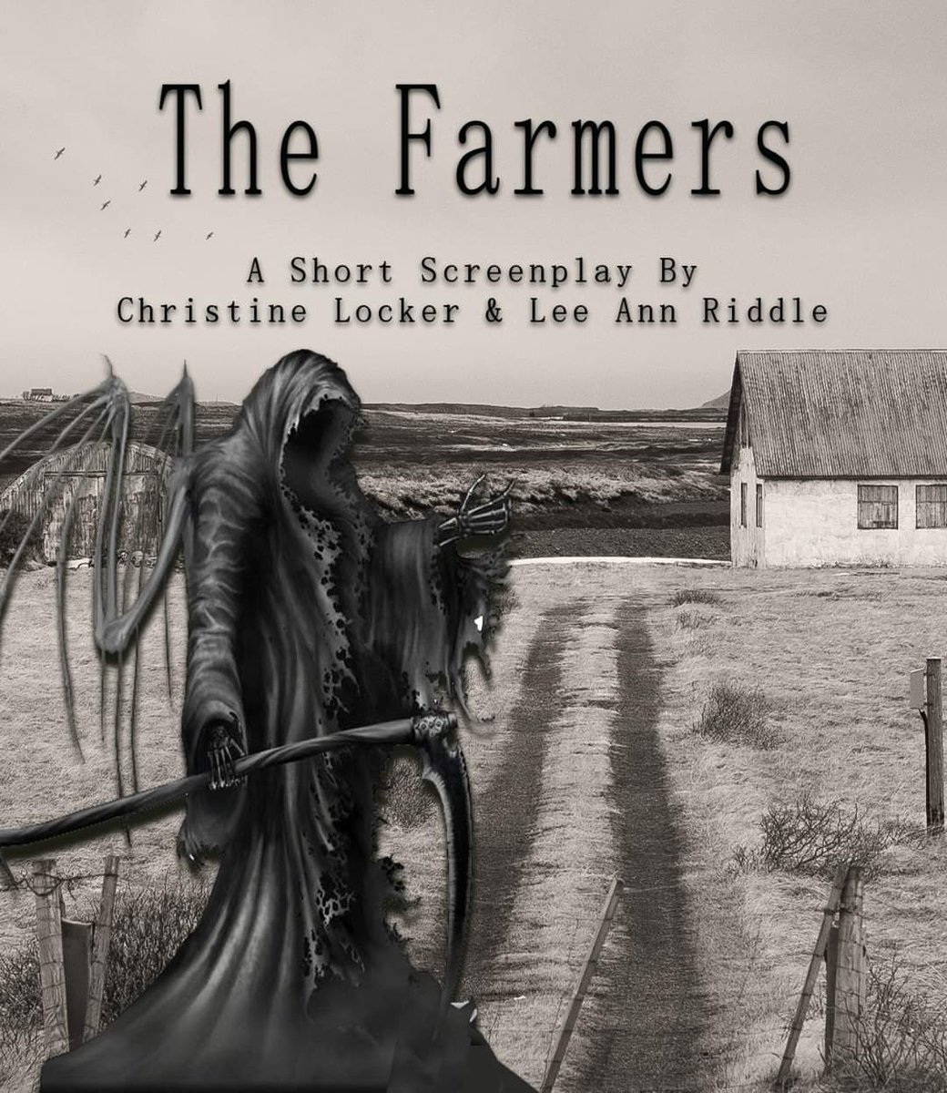 wordbreeders's tweet photo. "The Farmers" - A short comedic horror by Christine Locker &amp; Lee Ann Riddle - An elderly couple confront unresolved rivalry when they receive a visit from an estranged family member. https://t.co/KaTtHwyeIC