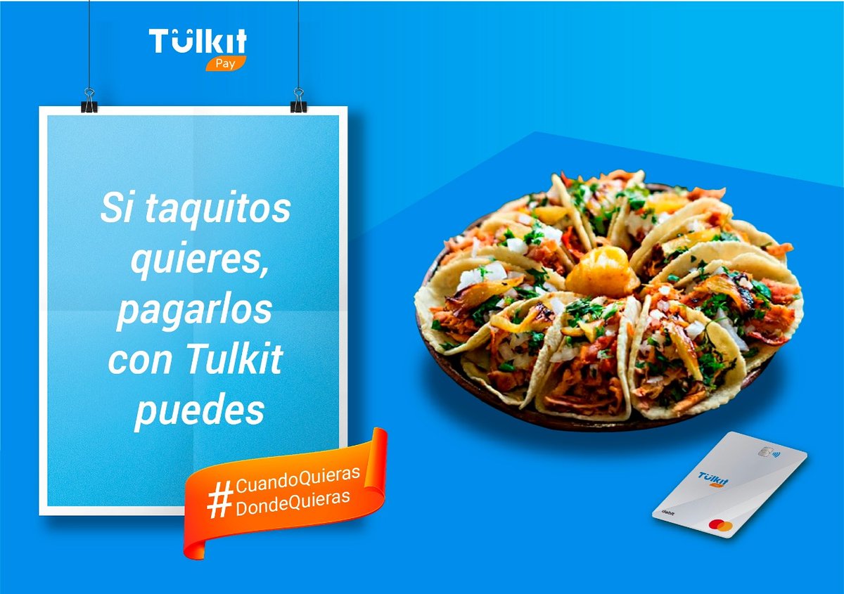 TulkitPay's tweet photo. Diversos estudios demuestran que comprar con Tulkit Pay disminuye el estrés 💳... especialmente si compras unos tacos 🌮.

#TulkitPay #lifestyle #CuandoQuieras #DondeQuieras #mexico https://t.co/LEgg4B3oOZ