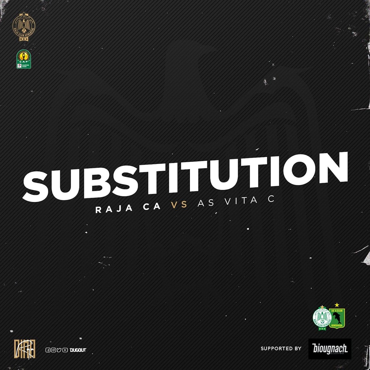 RCAofficiel's tweet photo. 80' Last substitution 🔄
➡ Habti
⬅ Rahimi
#RcaAsv 1️⃣-0️⃣
#totalcafcl #DimaRaja https://t.co/Z4JnOSm8sS