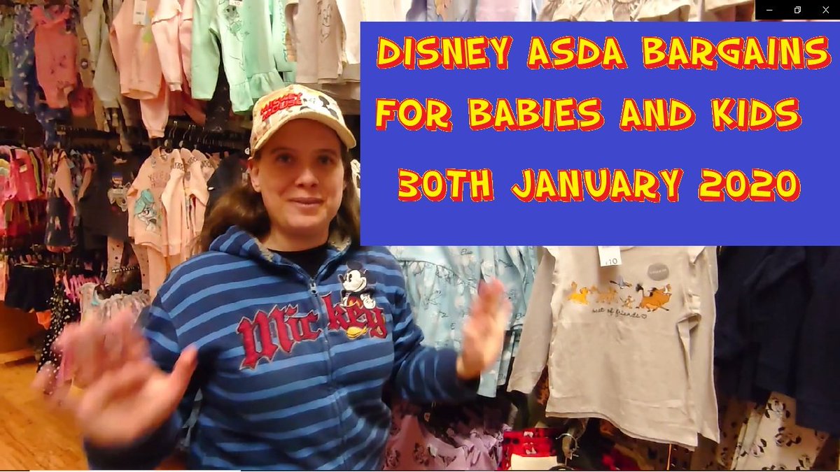 ObsessionFamily's tweet image. Latest video is now live on YouTube. We show you the Disney clothes for babies and kids. Here's the link youtu.be/NFiT69JR6G4

#disney #asda #disneyclothes #babyclothes