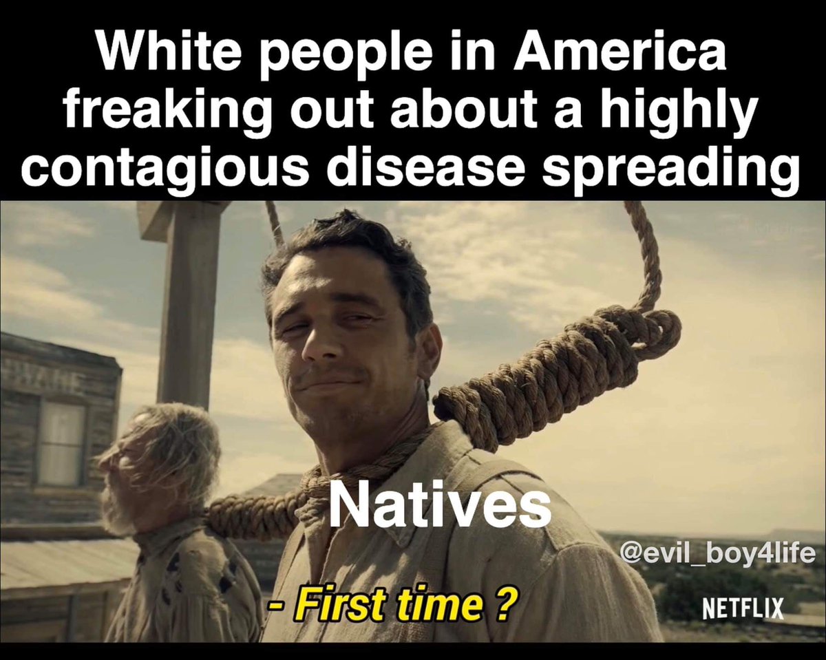 ArkMemez's tweet photo. #nativememes #rezmemes #coronavirus https://t.co/idhYrFXkAq