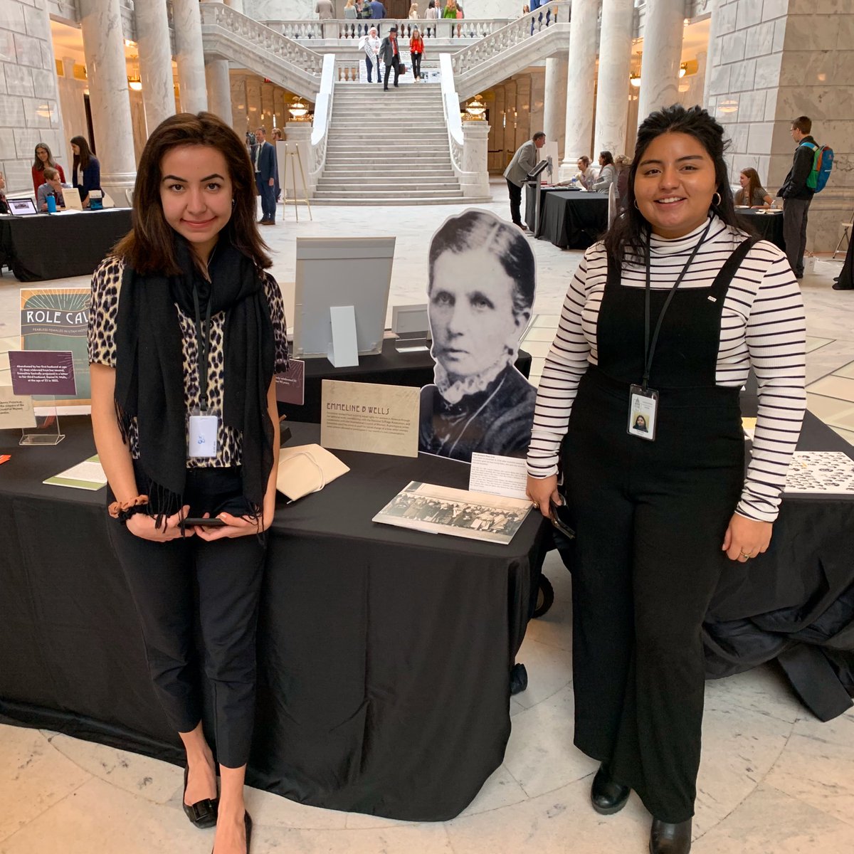 RepAngelaRomero's tweet photo. I also want to give a #shoutout to Sam &amp; Miranda for keeping us on task! Majority of the time...😉 #bestinterns #utleg #utpol https://t.co/xj9wDHg9M1