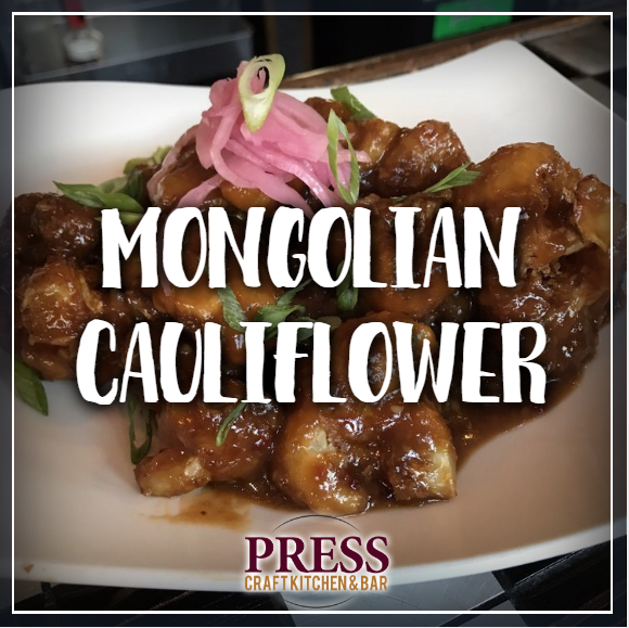 PRESS_bistro's tweet photo. Need some more veggies in your diet? Try our Mongolian Cauliflower! https://t.co/Gkl19cp7xB