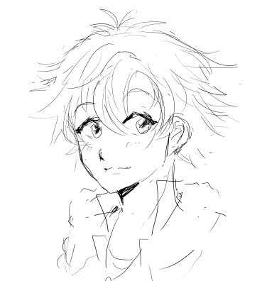 I was curious, so here's a comparison. The first drawing I ever did of Rean Schwarzer (2016) compared to the most recent (2020). The way I draw him sure has changed...I think I finally got his hair down lmao 