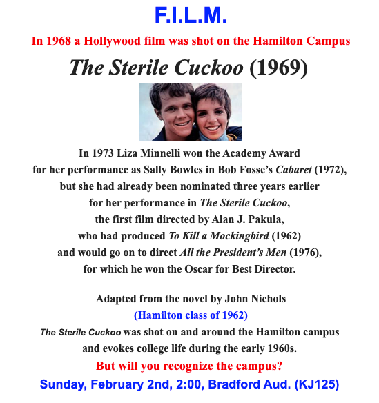 Sterile Cuckoo Poster 