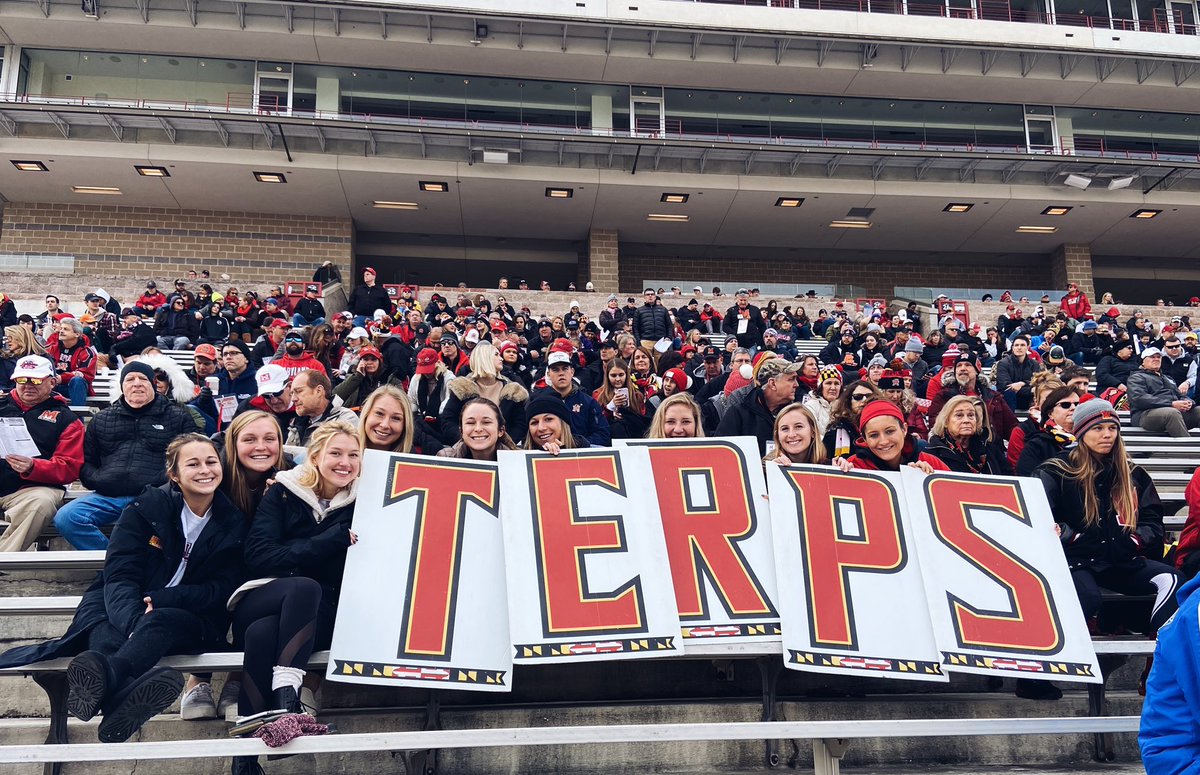 Here for Russell!!!!! Go terps!!!! #BeTheBest <a href="/TerpsMLax/">Maryland Men's Lacrosse</a>
