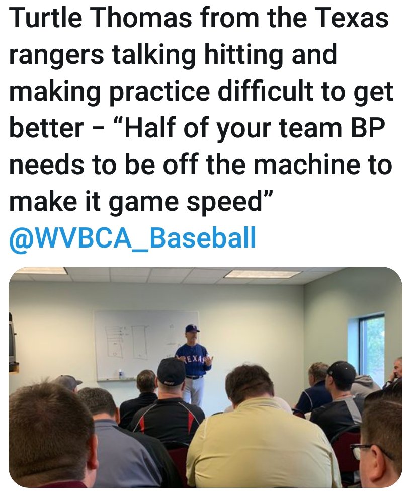 Coaches , very great speaker.