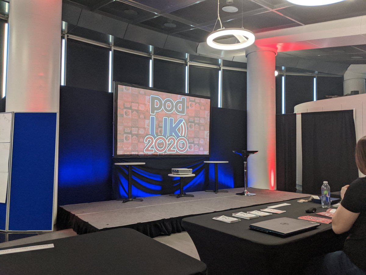 The PodUk tweet wall