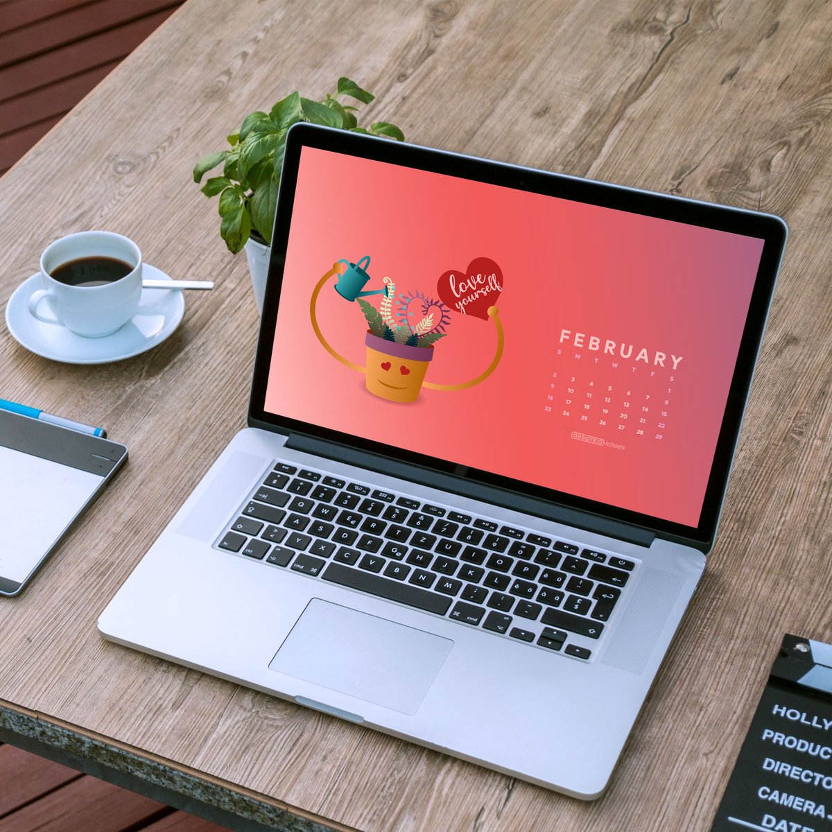 Ed_designLauren's tweet photo. ⭐️NEW ⭐️ Free downloadable desktop backgrounds! 

What a YEAR January was amirite?! I'm ready to keep it movin' through 2020 and #spreadthelove with @DareYouEdu this month 😀♥️

download here: https://t.co/s1M8OeH3B0 https://t.co/94mkYRBojq