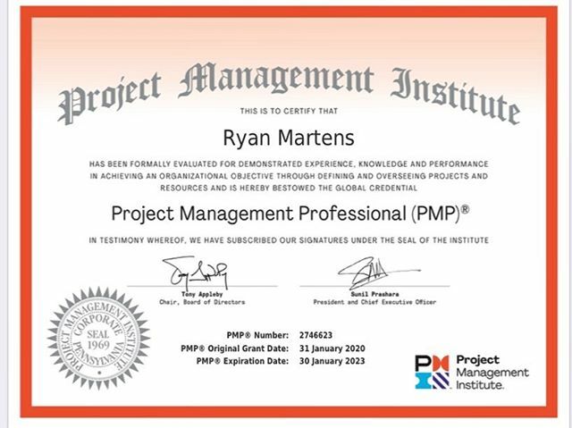 BagFather's tweet photo. It’s finally done. I have officially acquired my PMP certification. It’s been a crazy journey that started September last year when I did a 3 week applied project management course while working 50 to 60 hours a week. Yesterday I wrote and passed my PMP exam on the first try… https://t.co/KWw7zPuoJO