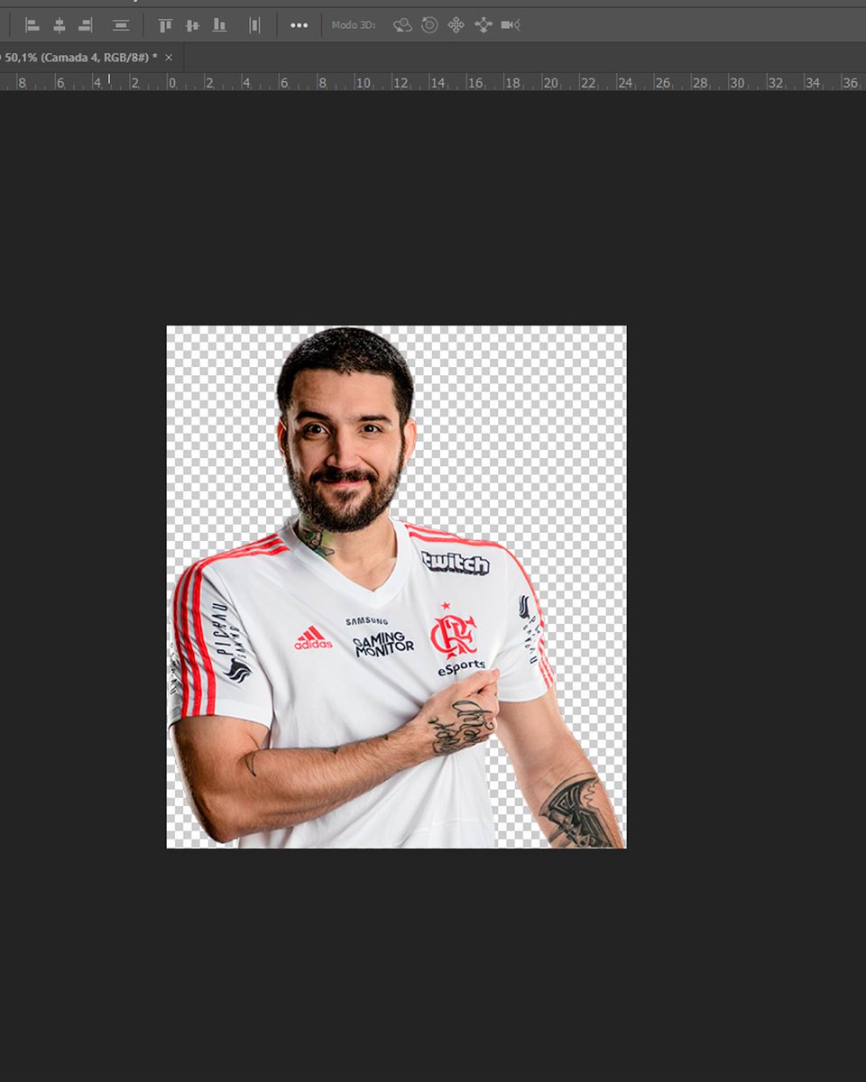 como aparar as dimensões de uma imagem em PNG em dois cliques - segue a "thread"