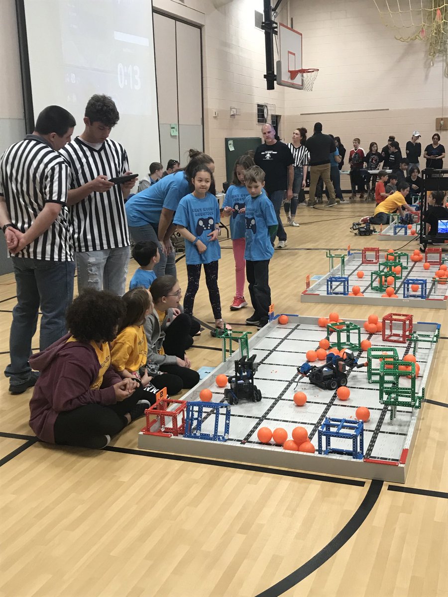 West Woods hosts and participates in the Vex Robotics JeffCo competition. #teamjeffco