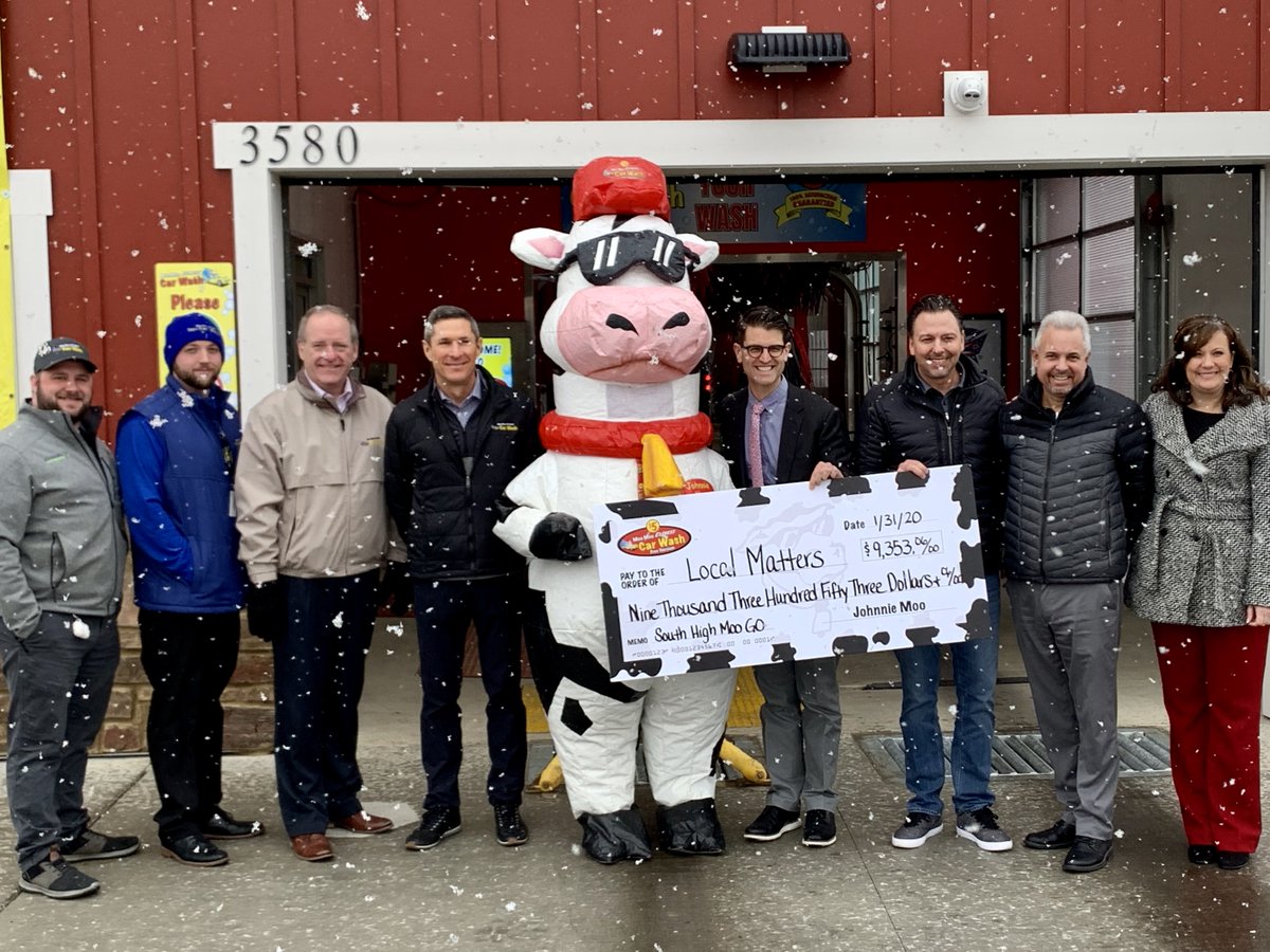 Moo Moo Car Wash (@moomoocarwash) on Twitter photo Weโre proud to announce we were able to raise over $9,300 for <a href="/LocalMattersOrg/">Local Matters</a> in our recent Grand Opening donation campaign at our new South High location (3580 South High Street). They're doing a ton of great things in Central Ohio so definitely check them out and get involved! Weโre proud to announce we were able to raise over $9,300 for <a href="/LocalMattersOrg/">Local Matters</a> in our recent Grand Opening donation campaign at our new South High location (3580 South High Street). They're doing a ton of great things in Central Ohio so definitely check them out and get involved!