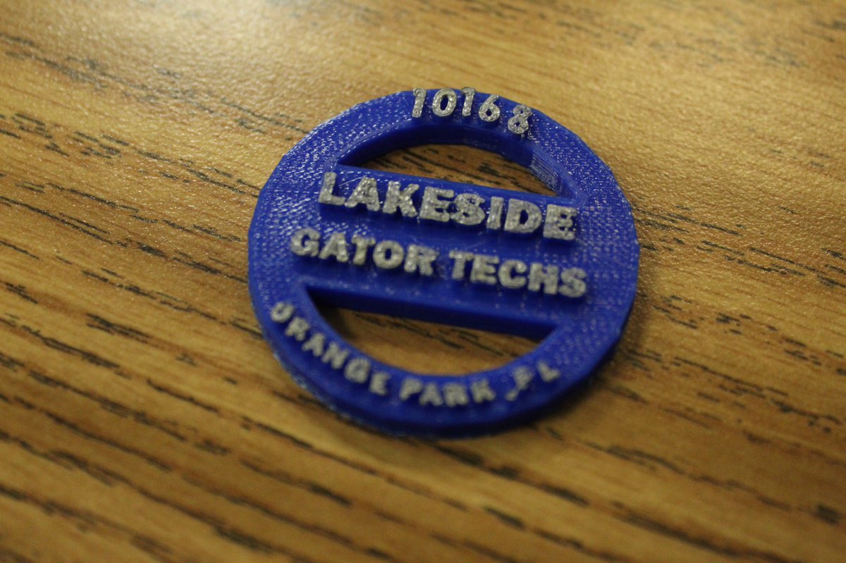 TechsGator's tweet photo. Here are some pictures of our first match of the day, as well as a 3D pin one of our team members made for visitors! https://t.co/HVESfpQSum