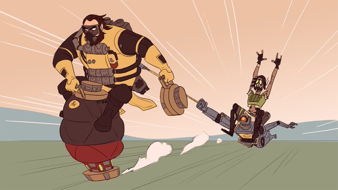r3c0n54's tweet photo. With the anniversary of @Playapex coming, I want to share my collection of fan art that I update whenever I see some of your awesome work! Thank you all for a crazy 1st year! 🍻 to the next year of Apex. https://t.co/H27p4ZhLlP https://t.co/MGuRJCwp7f