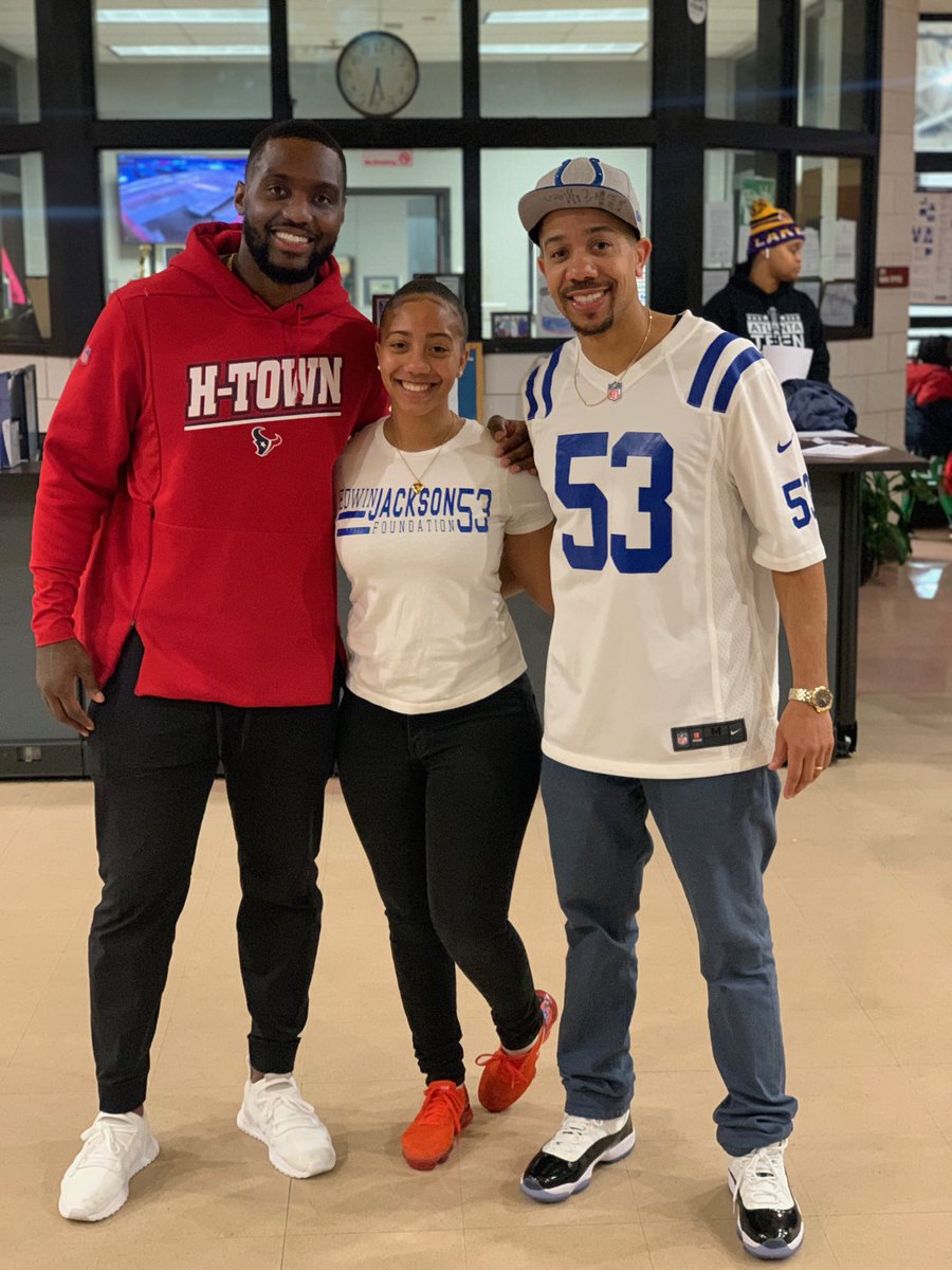 Enjoyed partnering with <a href="/HoustonTexans/">Houston Texans</a> Tyrell Adams for our Super Bowl dance party for Atlanta youth! @TAfromGA <a href="/Colts/">Indianapolis Colts</a> #SuperBowLIV #nfl 🏈 😃