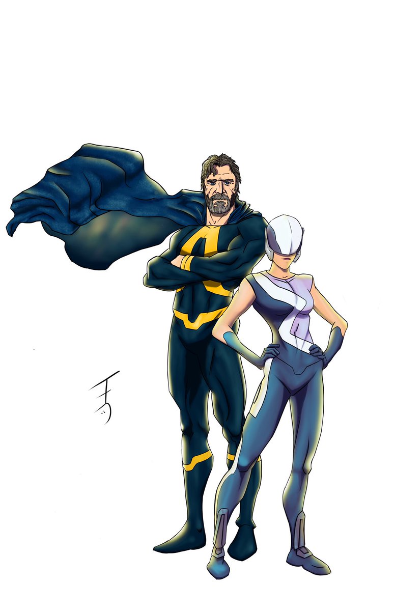 EJFreeAuthor's tweet photo. I’ve always wanted to draw Atlas and Zephyr together. Father and daughter teaming up! #AtlasLegacy #WritingCommunity #Artist https://t.co/YxN5S7EYAm