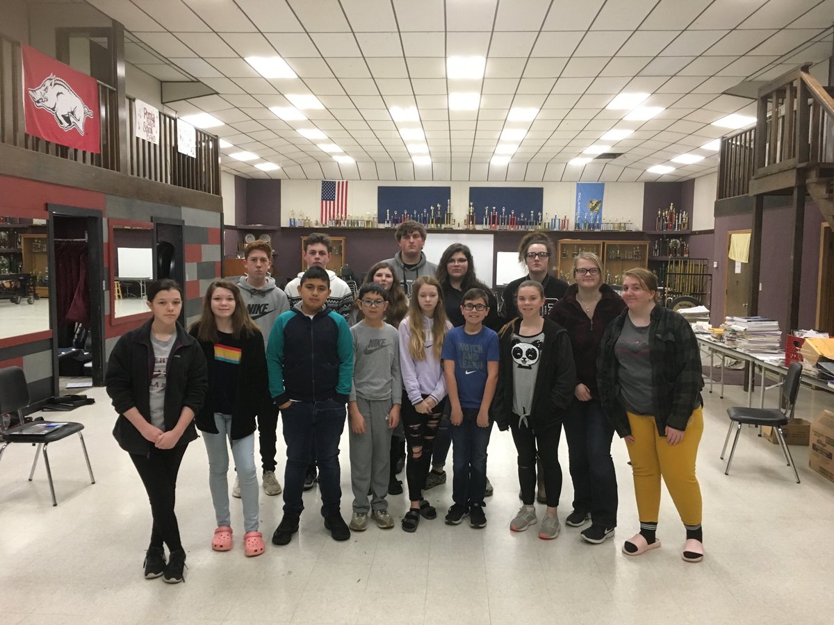 Pocola Band Students ready for the 2020 EOBDA Honor Band!!