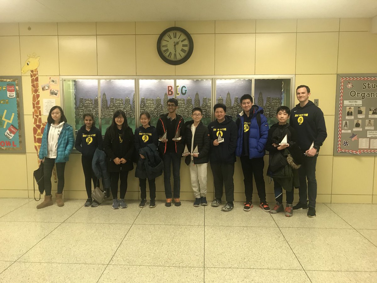 MiddleSchool67Q's tweet photo. The @MiddleSchool67q Math Team won 1st Place at the Queens Mathcounts Competition! Awesome job! #67pantherpride #67future engineers #67mathrules https://t.co/btrOM17WBJ