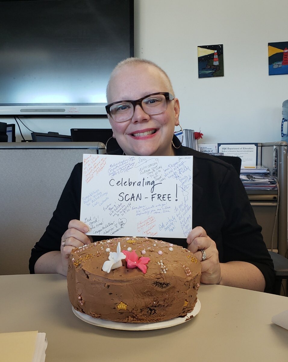 bronxteacher1st's tweet photo. #OfficiallyCancerFree https://t.co/dR4zNm3B6B