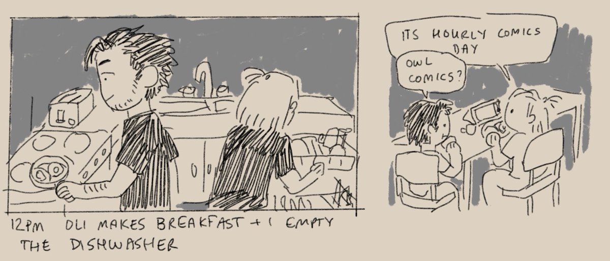 Today is my lazy stay indoors all day day but I'm doing hourlies anyway #hourlycomicday2020 