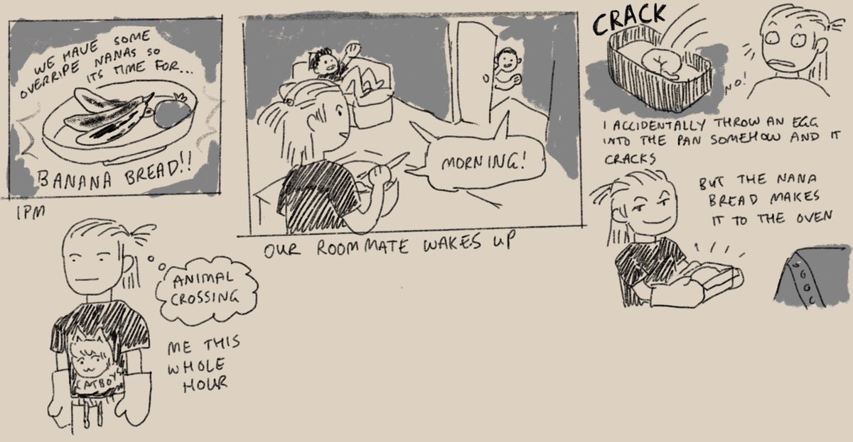 Today is my lazy stay indoors all day day but I'm doing hourlies anyway #hourlycomicday2020 