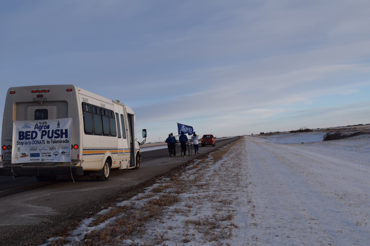 With the biennial Agro Bedpush for Telemiracle fundraiser kickoff right around the corner, please help increase the awareness for this proud tradition and help us hit our goal of $45,000!
To donate: telemiracle.com/html/Fundraisi…
<a href="/UofSAgros/">U of S Agros</a> <a href="/saskaggrads/">SAGA</a>
