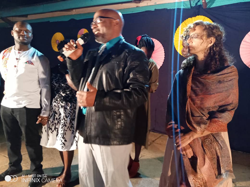 PrimeTimeMAK's tweet photo. Pr @martinssempa invites all the married couples who have gone through @PrimeTimeMAK to the stage.
#PrimetimeAt20 #Primetimewedding https://t.co/XtUSQQ16aZ