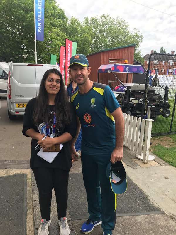 FizzaAbid9's tweet photo. Throwback to the best time, alhamdulilah #icccwc2019 #rickyponting @RickyPonting @CricketAus @TheRealPCB #worldcup #cricket #cricketaustralia #cricketlegend #legend #sportdevelopment #sports #uk #lords @HomeOfCricket #lordscricketground #grateful @ICC https://t.co/Ry94zCKUn0