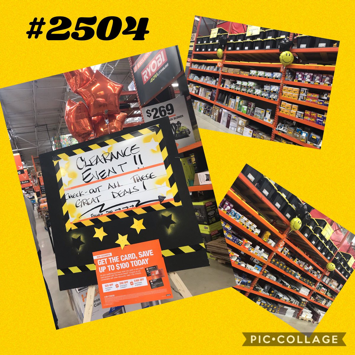 GibbyRocks10's tweet photo. Driving ICE at the Clearance Event #2504 Towson. #KeepingItFull #ProtectThatGrossMargin @Alexis_3323 @PaulDeveno @DParks_THD @JeffreyDepetris @CecilTHD04 @KeislingVicky https://t.co/PW0293IIyR