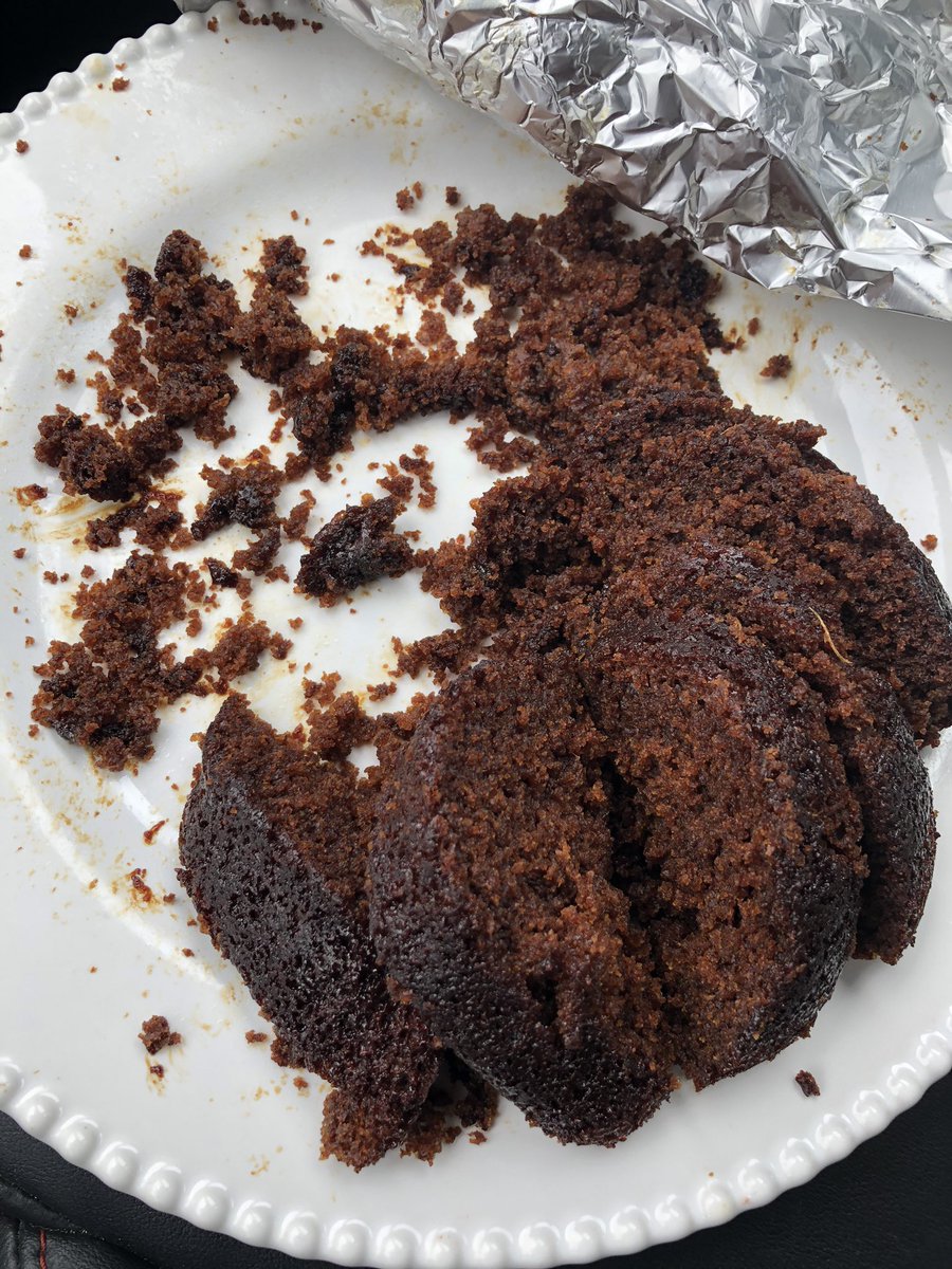 Human made gingerbread cake and we were not given any. Could be a crime. Also Gail went to vet yesterday and they stole two teeth and all her toenail tips.
