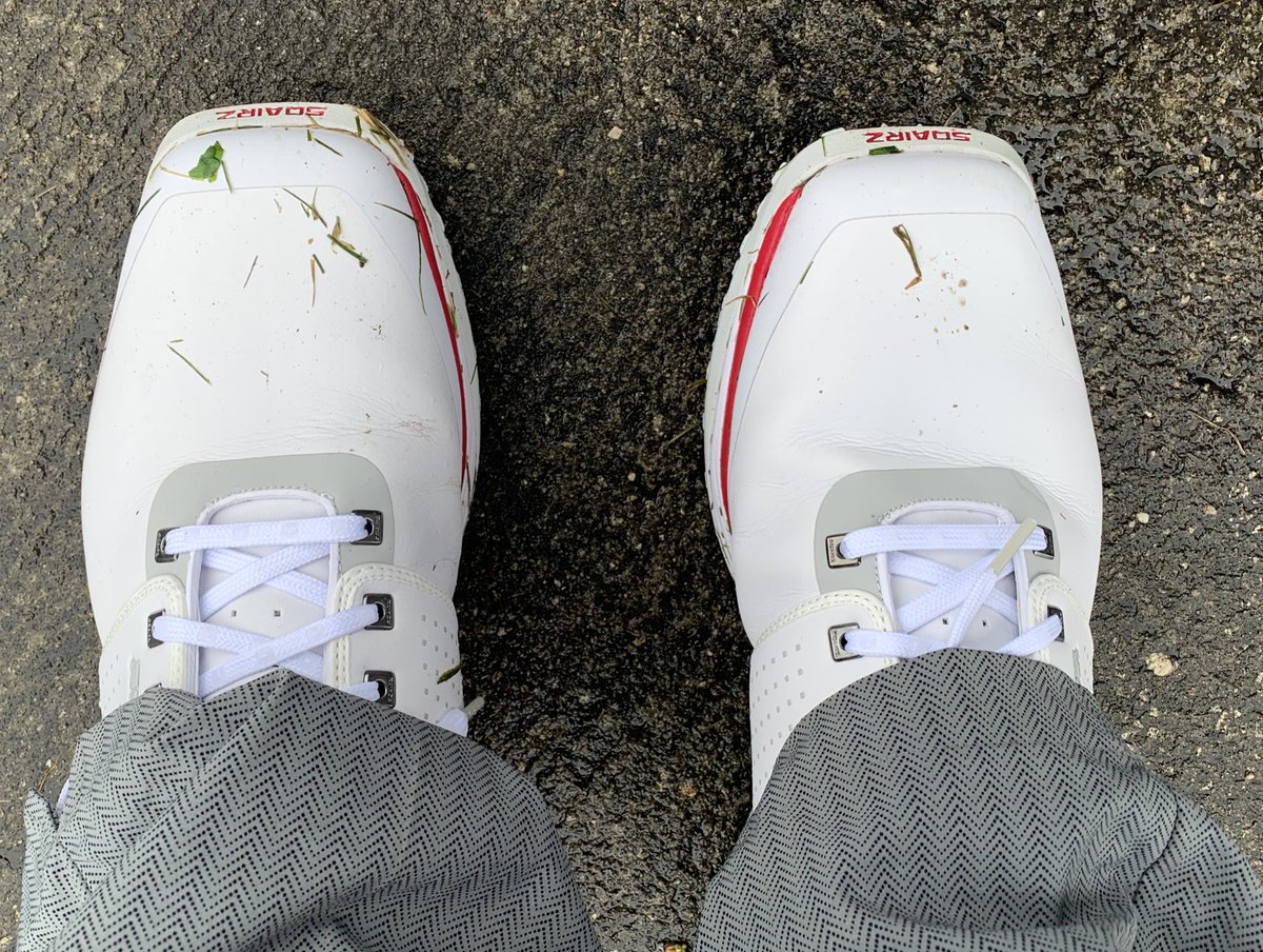 golfspybarbajo's tweet photo. Still need to get used to the look, but so far so good with the SQAIRZ shoes. #stable. https://t.co/AhLFowHnKI