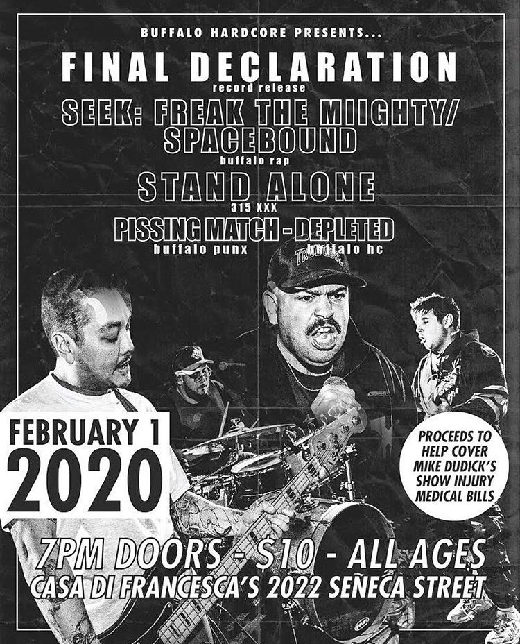 buffalostylehc's tweet image. TONIGHT! #buffalo #buffalohardcore #buffalostyle #punkhardcore #nickelcity