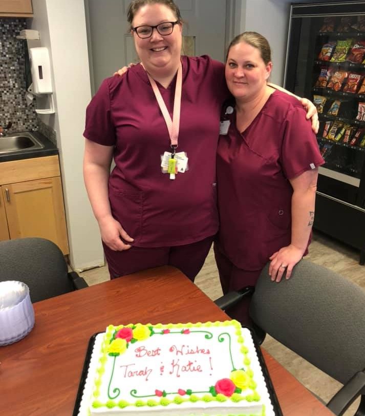 nexcarewellbdge's tweet image. Thank you to Tarah and Katie for their service to our facility! We will miss you! #employeeappreciation #teamvalleyview #nexcare #bestwishes