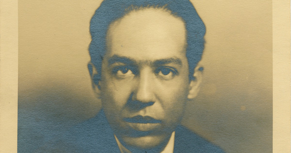 Headshot of Langston Hughes