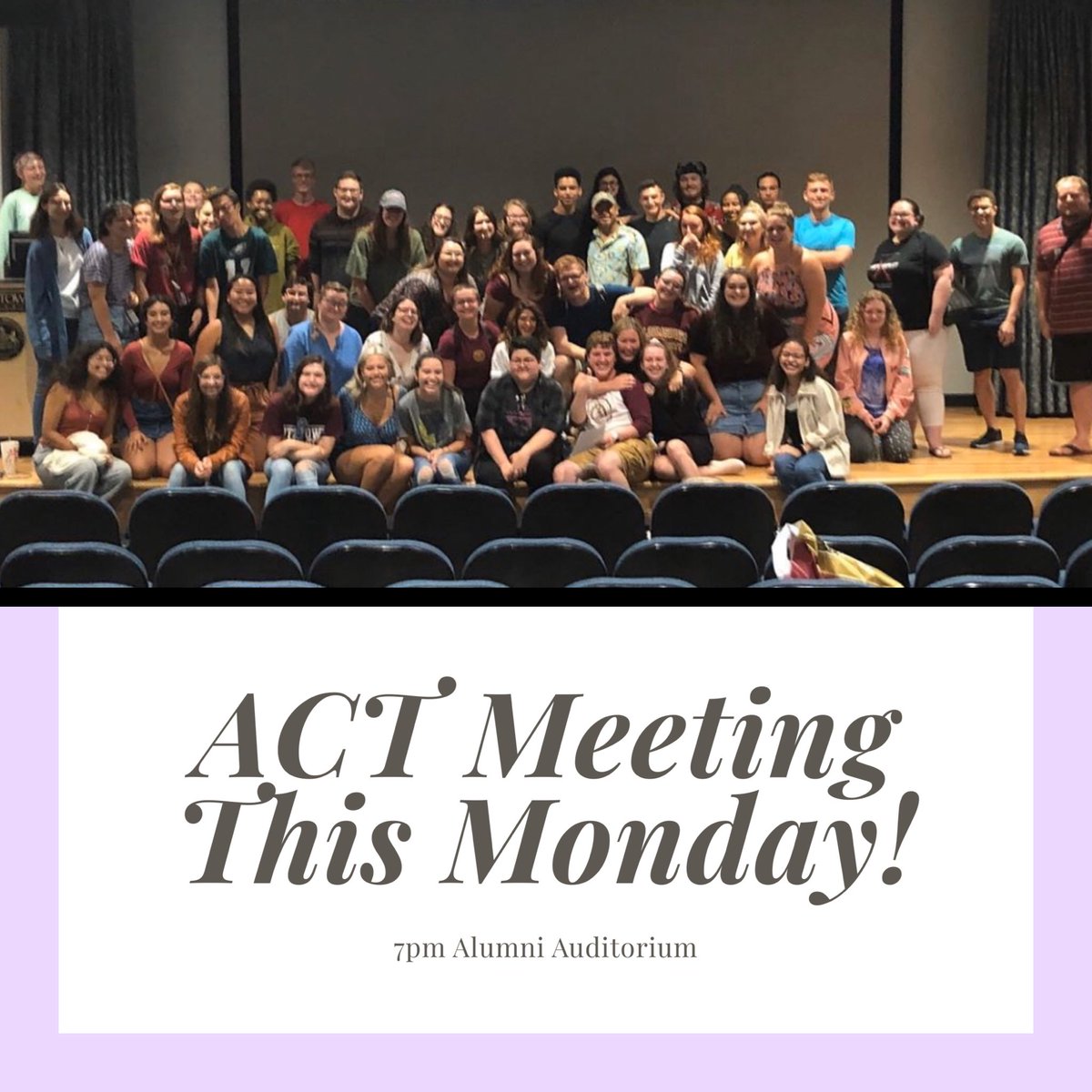 ACT_KU's tweet photo. Can’t wait to see everyone! https://t.co/uaUIpt9Lxo