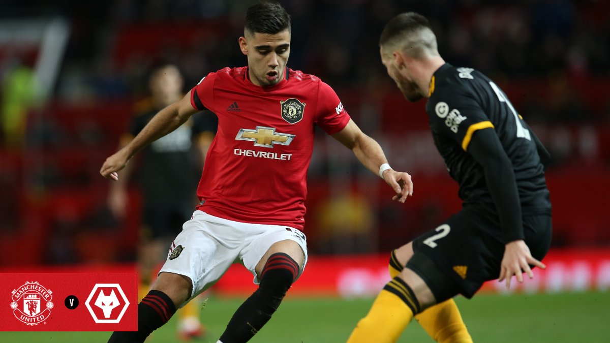 #MUFC go close again through @AndrinhoPereira, who has just been replaced by @_MasonGreenwood.

Goalless in #MUNWOL with around 15 minutes remaining.