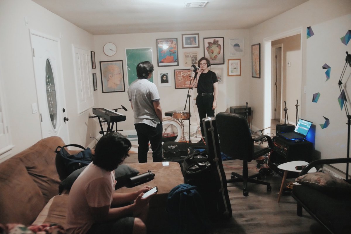 SnareNoise's tweet photo. some behind the scenes of the making of this album! go stream “Up All Night!” on ALL streaming platforms/services. 
Thank you @thelastmagna_ https://t.co/GPDacmS4YT