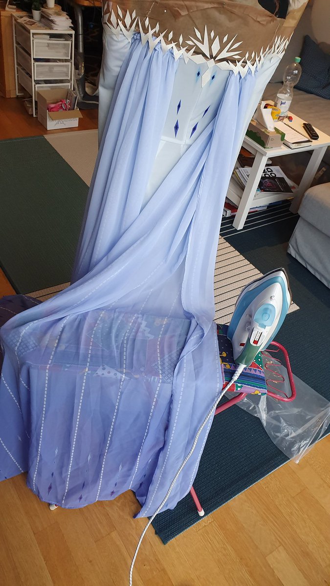 cf_cosplay's tweet photo. I wanted to iron. But I can't take the dress of the mannequin yet... xD
#ProjectElsa https://t.co/l8wcEQE4cr