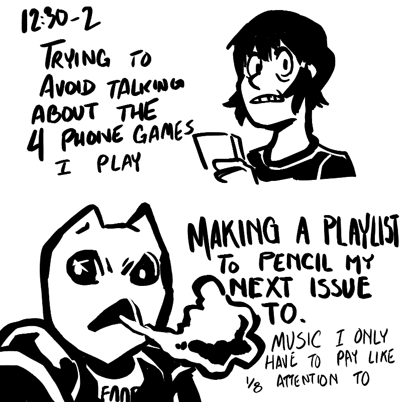don't play 4 phone games #hourlycomicday 