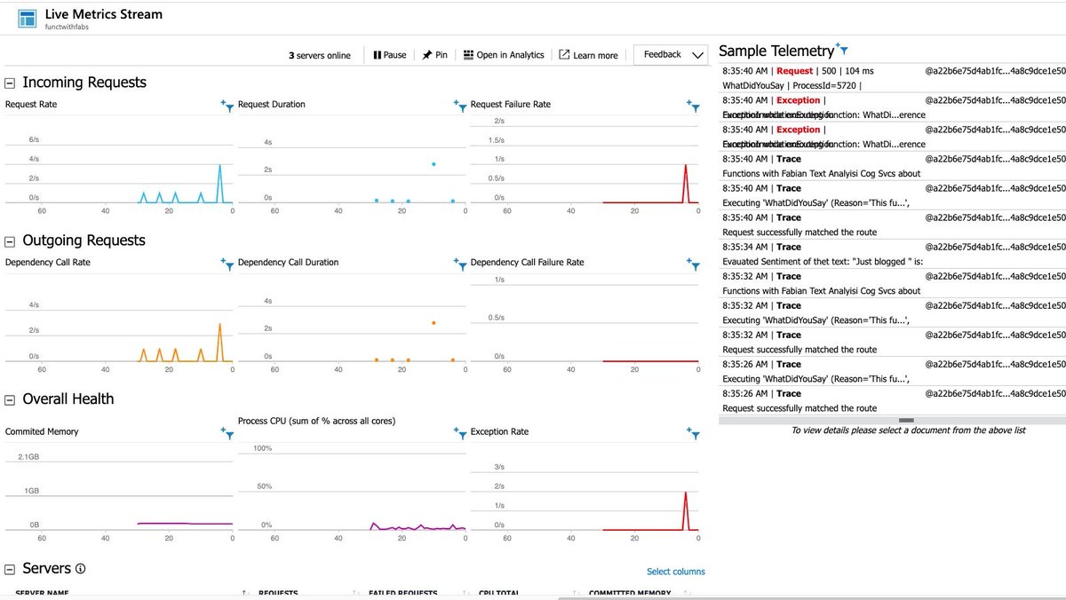 Fabian Williams Python Azure Functions ML AI demo