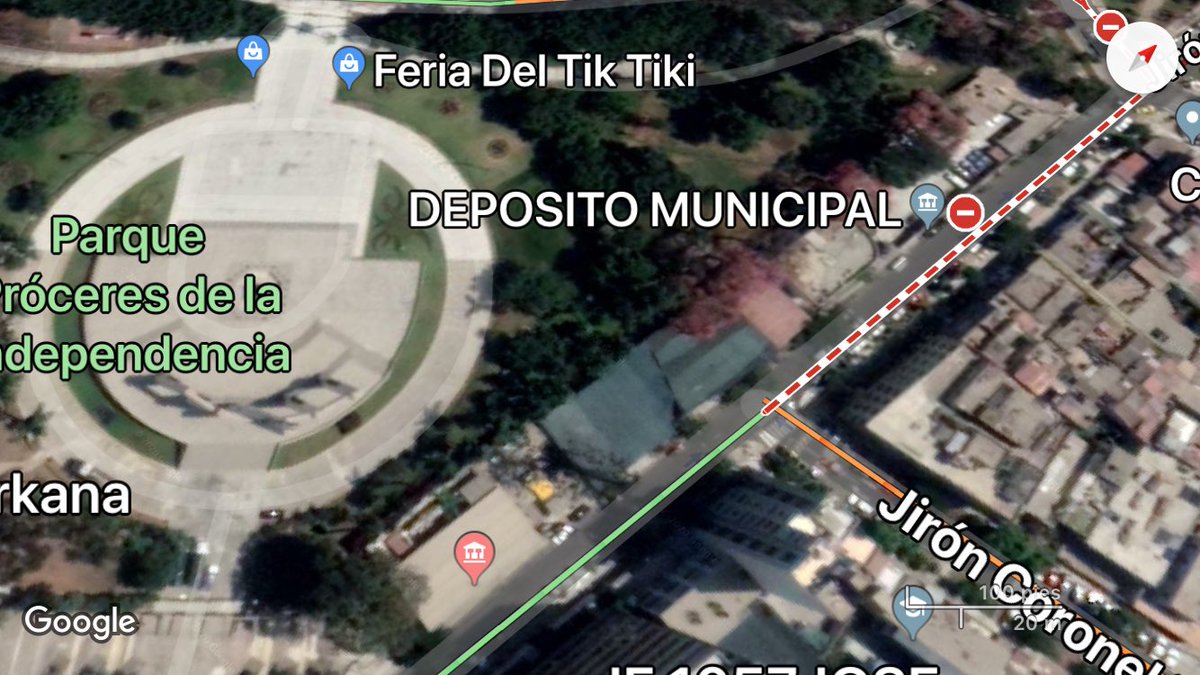 JaimeSerra's tweet photo. @chifaentiffanys Las áreas verdes son la última rueda del coche para los alcaldes. El parque Los Próceres de la Independencia de Jesús María (antes llamado el “Matamula”) antigua huaca, luego parque, ahora ha perdido su área verde por construcciones municipales. https://t.co/wEeUYxRPFs