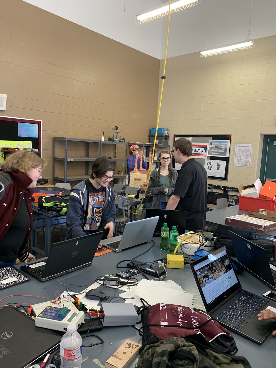 RangerEng's tweet photo. #WeAreGRHS #longeng Busy Saturday Morning at TSA preRegionals @rjhtechlab @LamarCISDCTE https://t.co/IClAtKaEoK