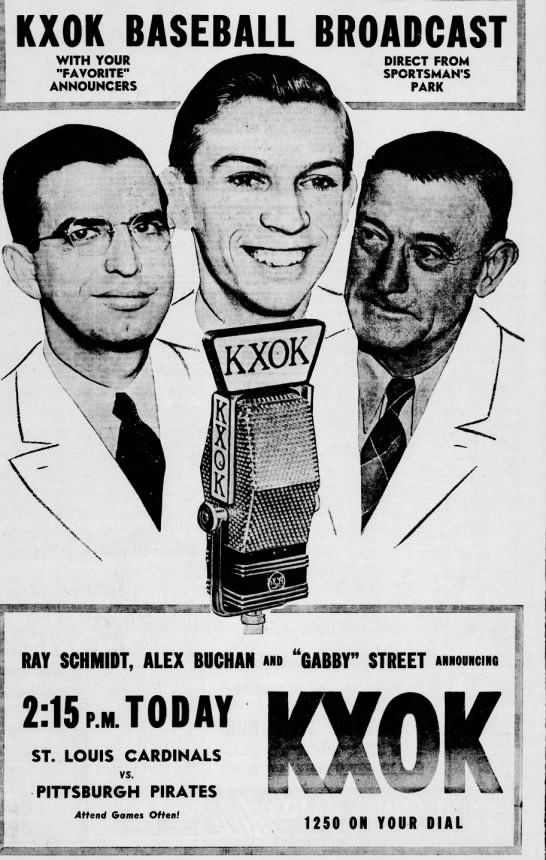 RadioRewinder's tweet image. #KXOK #StLouisRadio 1940