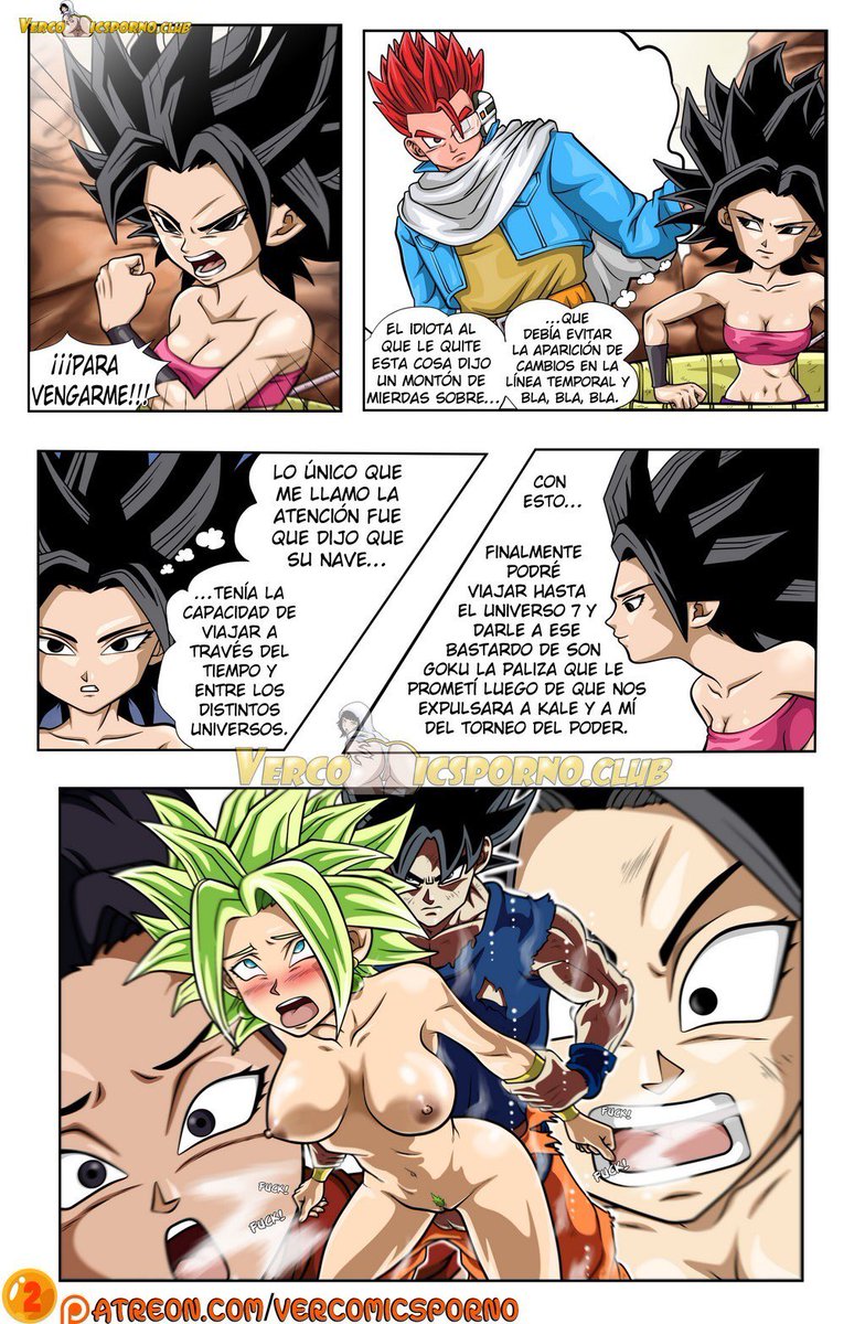 Trunks y Caulifla (Parte 1). Ретвітнуте. 