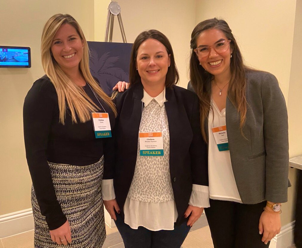 This morning I crossed into a new professional category - presenter! So grateful to have such a supportive network, and to be able to collaborate with my teacher neighbor @MrsWicc to teach others about interactive modeling 👩🏽‍🏫👩🏽‍🤝‍👨🏼🧠 #ECI2020 #gslearning <a href="/responsiveclass/">Responsive Classroom</a>