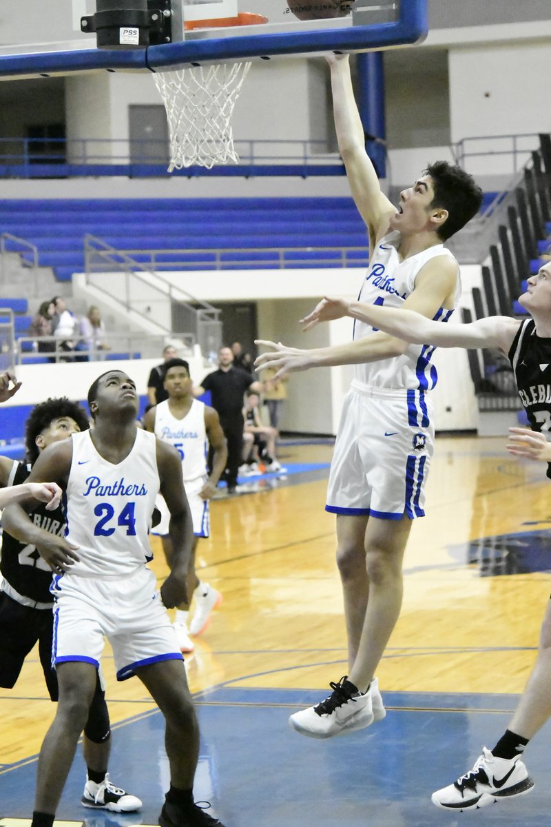 midlobasketball's tweet photo. Panthers reach the prestigious 20 win mark for the fourth consecutive season and secure another playoff appearance as well.  A balanced scoring attack led by @JackTollefsbol, Luke Reynolds @HaylenMattiza &amp; RJ Reeder lead Midlo to victory🏀🏀🏀20-8 (7-1). https://t.co/ybXyECbbCX