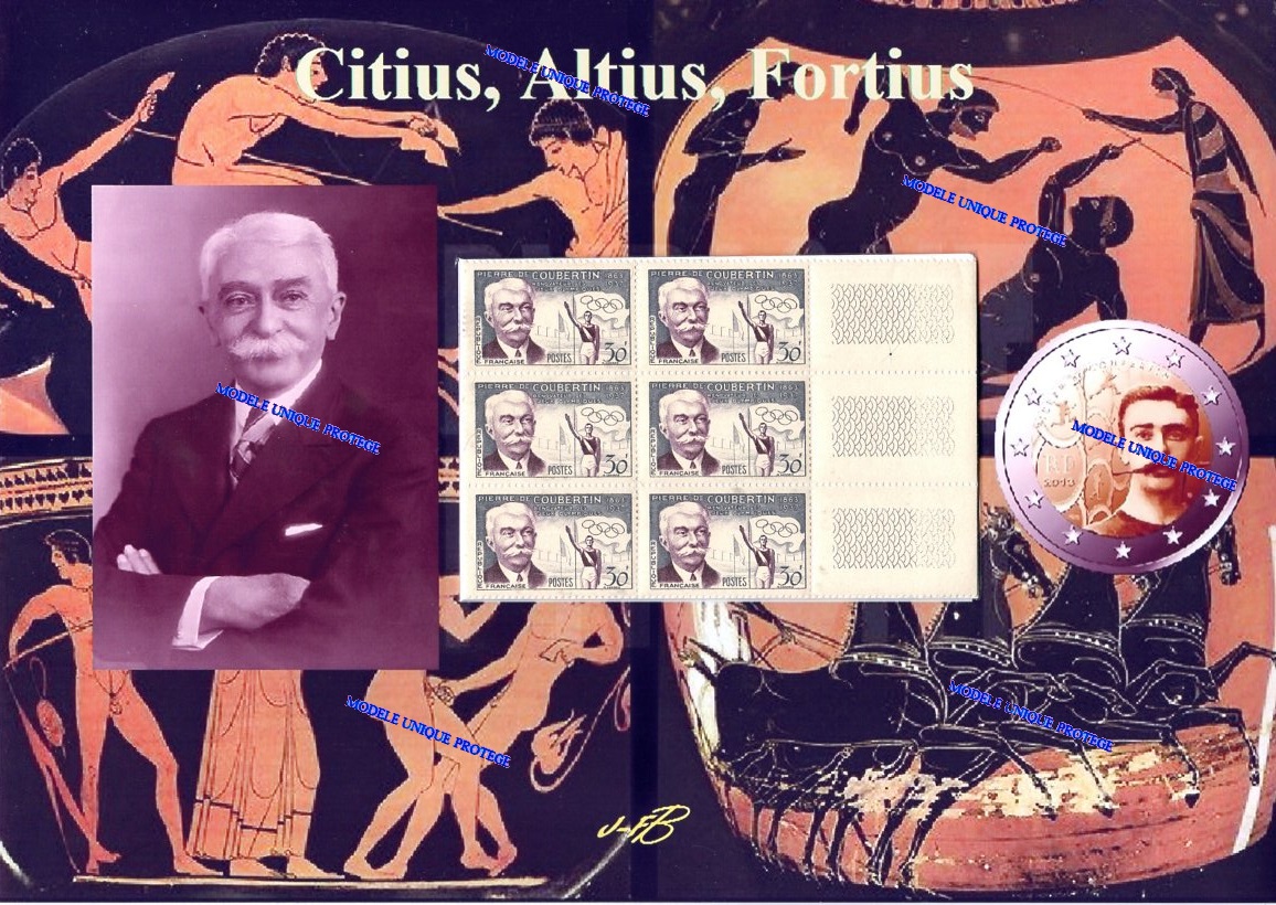 barbierjeanf's tweet photo. Pierre de Coubertin, Jeux olympiques modernes, art digital, timbres vintage, par JFB.
https://t.co/Lo7ilin59S
#modèleunique #montagephoto #créationoriginale #Artetobjetsdecollection #timbrepostevintage #impressionnumérique #faitmain #cadeaupourhomme #vasesgrecs #Grèceantique https://t.co/DYtqE6GcfG