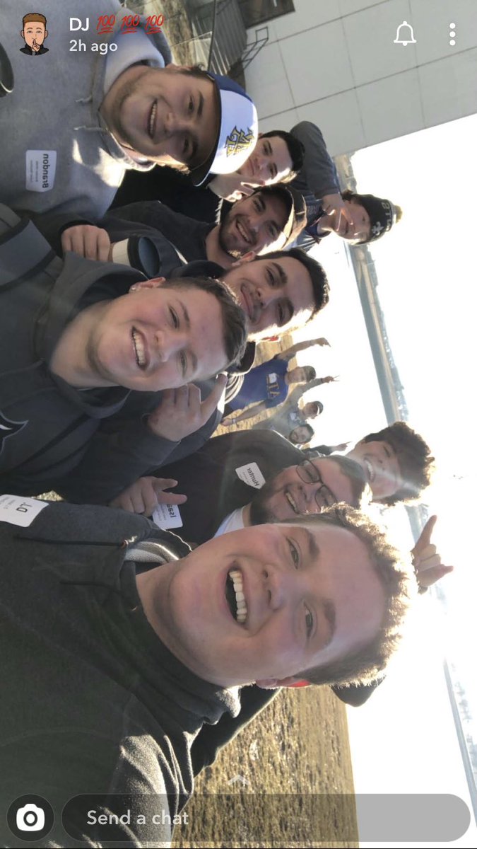 IonScott's tweet photo. Bunch of ATOs taking on KC @AlphaTauOmega_  @AlphaTauOmega #ELC🔹🔸 https://t.co/NRh5DkN2E3